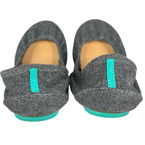 Tieks By Gavrieli Women’s Greystone Vegan Wool Grey Ballet Flat Size US 7 - Picture 8 of 10